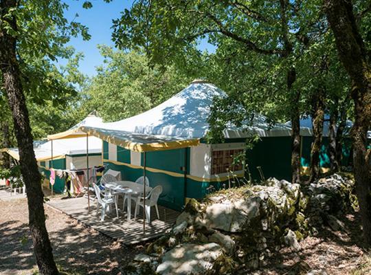 Camping Les Reflets Du Quercy Hotel Crayssac Exterior photo